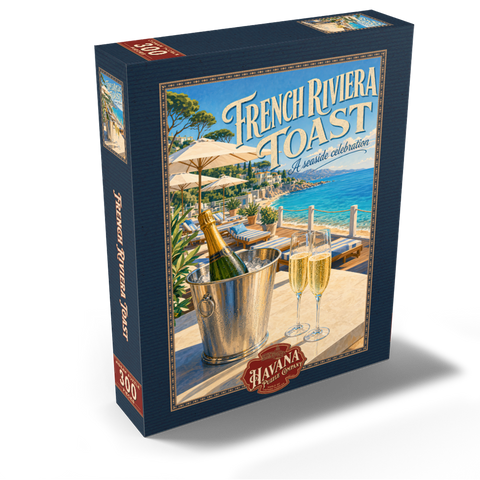 French Riviera Toast - A seaside celebration 300 Jigsaw Puzzle box view2