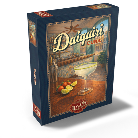 Daiquiri - Cuba, Tropical Bar Scene 1000 Jigsaw Puzzle box view2