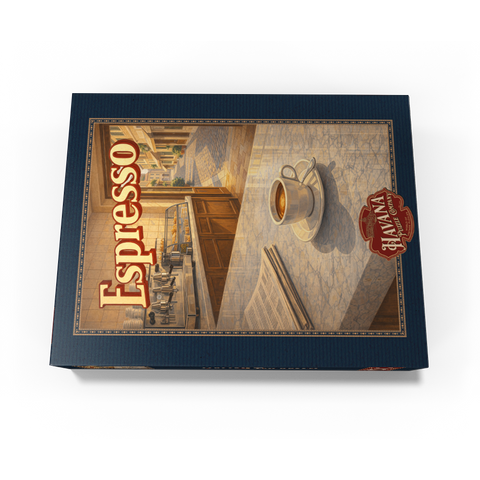 Italian Espresso - Cafe Scene 1000 Jigsaw Puzzle box view3