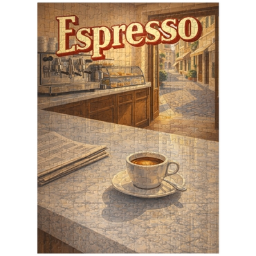 puzzleplate Italian Espresso - Cafe Scene 300 Jigsaw Puzzle
