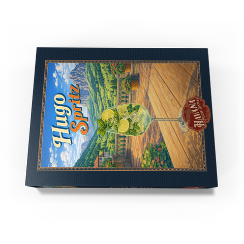 Hugo Spritz - Alpine Mountain Terrace 500 Jigsaw Puzzle box view3