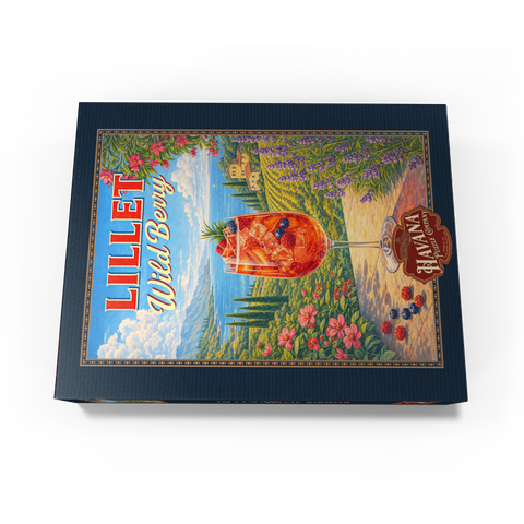 Lillet Wild Berry - French Riviera Coastal Cocktail Sunset 300 Jigsaw Puzzle box view3