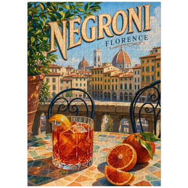 puzzleplate Negroni - Florence Terrace View 300 Jigsaw Puzzle