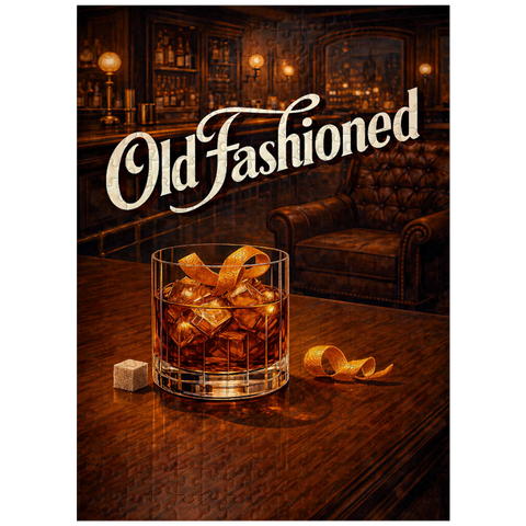 puzzleplate Old Fashioned - Whiskey Bar Scene 300 Jigsaw Puzzle