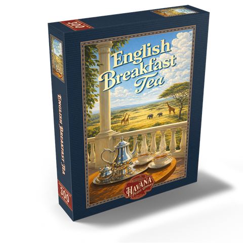 English Breakfast Tea - Safari Sunrise 300 Jigsaw Puzzle box view2