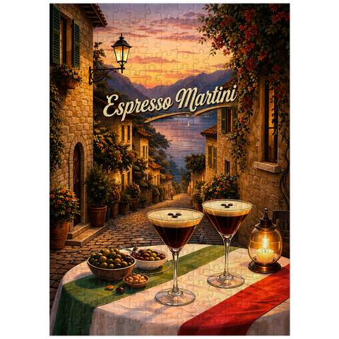 puzzleplate Espresso Martini - Lake Garda 300 Jigsaw Puzzle