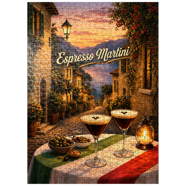 puzzleplate Espresso Martini - Lake Garda 500 Jigsaw Puzzle