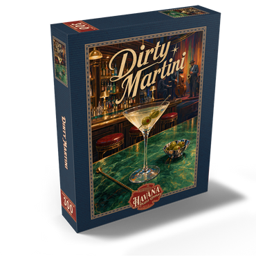 Dirty Martini - Jazz Bar Nightlife Scene 300 Jigsaw Puzzle box view2