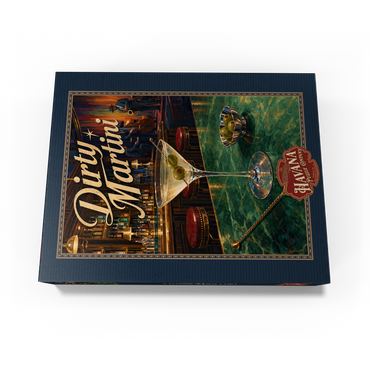 Dirty Martini - Jazz Bar Nightlife Scene 300 Jigsaw Puzzle box view3