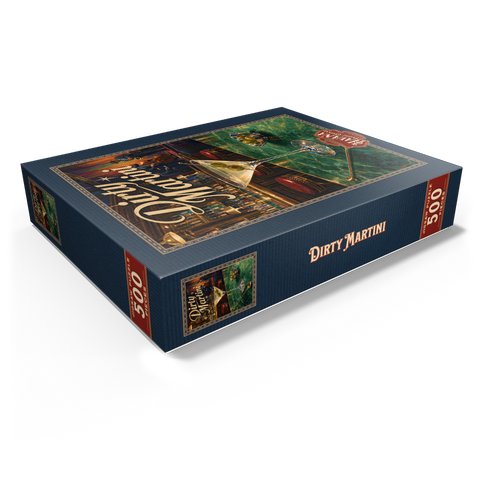 Dirty Martini - Jazz Bar Nightlife Scene 500 Jigsaw Puzzle box view1