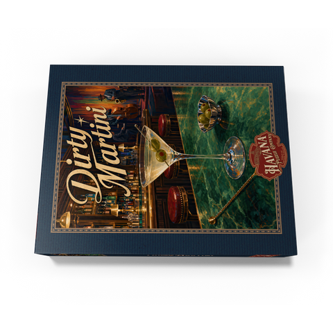 Dirty Martini - Jazz Bar Nightlife Scene 500 Jigsaw Puzzle box view3
