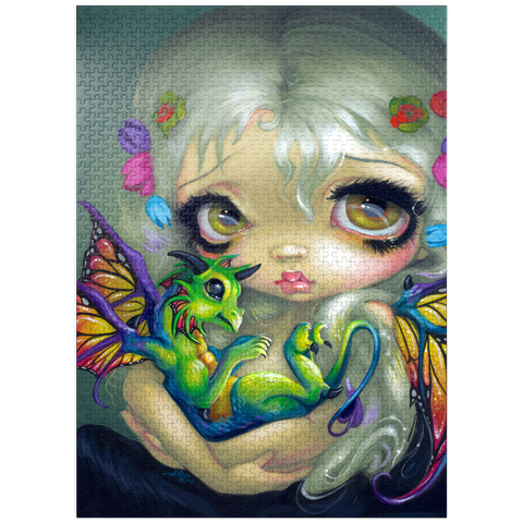 puzzleplate Darling Dragonling IV - Jasmine Becket-Griffith 1000 Jigsaw Puzzle