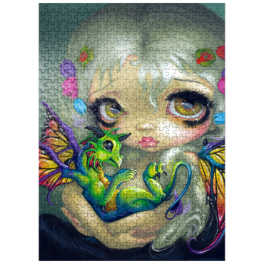 puzzleplate Darling Dragonling IV - Jasmine Becket-Griffith 500 Jigsaw Puzzle