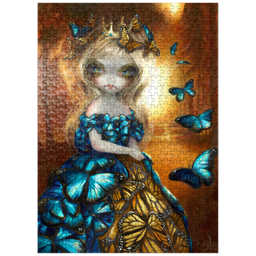 puzzleplate Monarch Butterfly Fairy - Jasmine Becket-Griffith 500 Jigsaw Puzzle