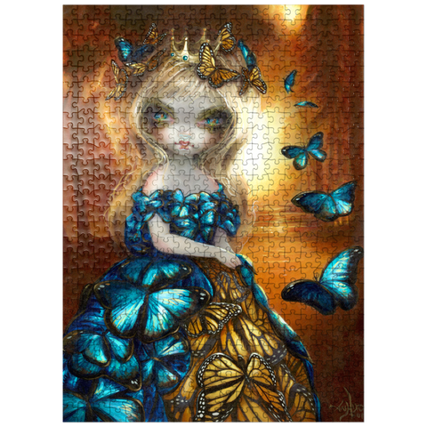 puzzleplate Monarch Butterfly Fairy - Jasmine Becket-Griffith 500 Jigsaw Puzzle