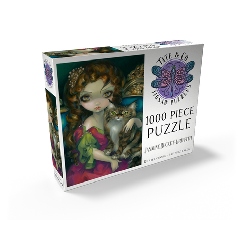 Princess with a Maine Coon Cat - Jasmine Becket-Griffith 1000 Jigsaw Puzzle box view2