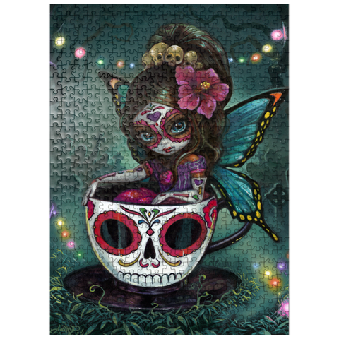 puzzleplate Spirit Cafe: Cupe of Sugar - Jasmine Becket-Griffith 500 Jigsaw Puzzle
