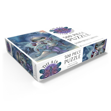 Wintry Dragonling Fairy - Jasmine Becket-Griffith 500 Jigsaw Puzzle box view1