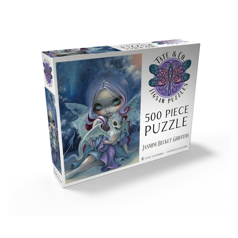 Wintry Dragonling Fairy - Jasmine Becket-Griffith 500 Jigsaw Puzzle box view2