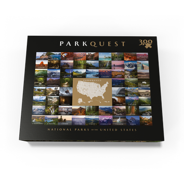 ParkQuest All 63 U.S. National Parks Photography 300 Jigsaw Puzzle box view3