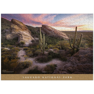 puzzleplate Saguaro National Park: Javalina Rocks 300 Jigsaw Puzzle