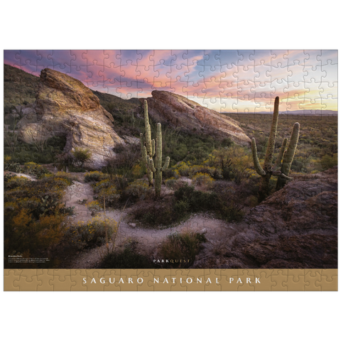 puzzleplate Saguaro National Park: Javalina Rocks 300 Jigsaw Puzzle