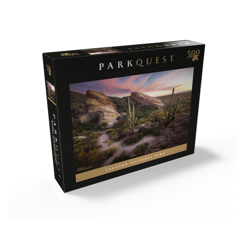 Saguaro National Park: Javalina Rocks 500 Jigsaw Puzzle box view2