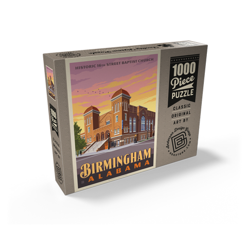 Birmingham, AL: 16th Street Baptist Church 1000 Jigsaw Puzzle box view2
