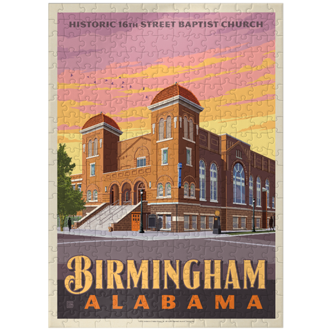 puzzleplate Birmingham, AL: 16th Street Baptist Church 300 Jigsaw Puzzle