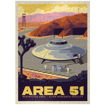 puzzleplate Area 51 Alien Research Facility 300 Jigsaw Puzzle