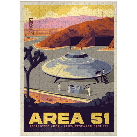 puzzleplate Area 51 Alien Research Facility 300 Jigsaw Puzzle