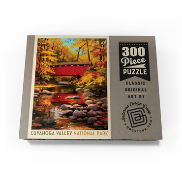 Cuyahoga Valley National Park: Covered Bridge 300 Jigsaw Puzzle box view3