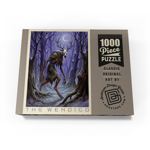 Legends Of The National Parks: Wendigo Haunting 1000 Jigsaw Puzzle box view3