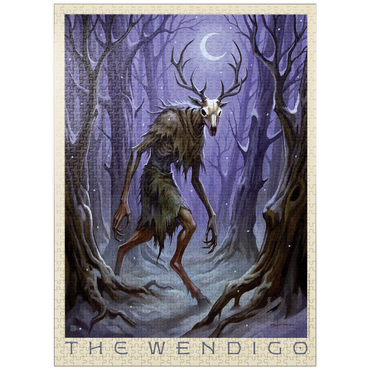 puzzleplate Legends Of The National Parks: Wendigo Haunting 1000 Jigsaw Puzzle