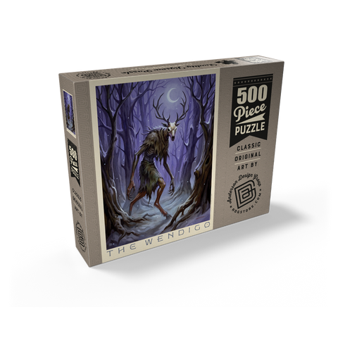 Legends Of The National Parks: Wendigo Haunting 500 Jigsaw Puzzle box view2