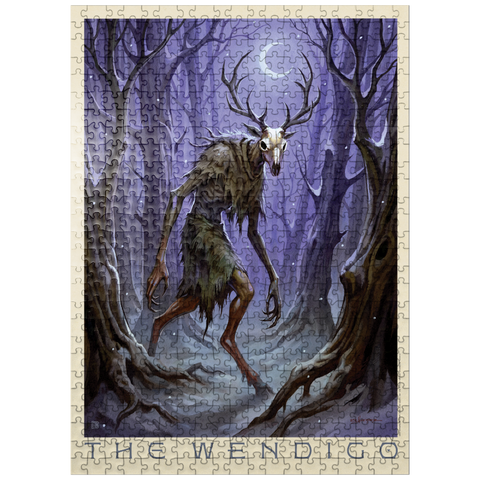 puzzleplate Legends Of The National Parks: Wendigo Haunting 500 Jigsaw Puzzle
