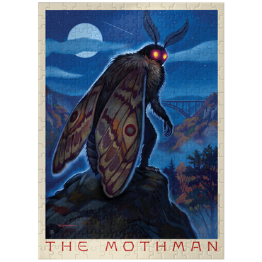 puzzleplate Legends Of The National Parks: MothMan Visitation 300 Jigsaw Puzzle