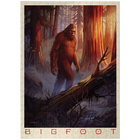 puzzleplate Legends Of The National Parks: Bigfoot Sighting 300 Jigsaw Puzzle