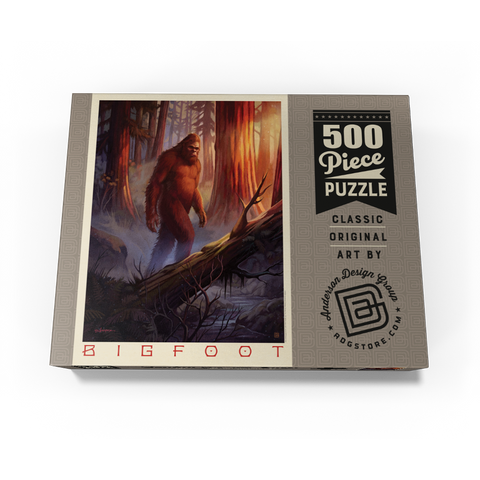 Legends Of The National Parks: Bigfoot Sighting 500 Jigsaw Puzzle box view3