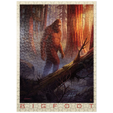 puzzleplate Legends Of The National Parks: Bigfoot Sighting 500 Jigsaw Puzzle