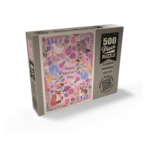 A Greeting Card: Happy Mother's Day! 500 Jigsaw Puzzle box view2