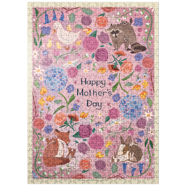 puzzleplate A Greeting Card: Happy Mother's Day! 500 Jigsaw Puzzle
