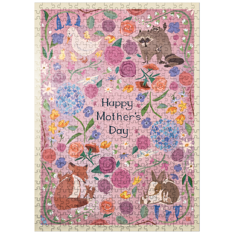 puzzleplate A Greeting Card: Happy Mother's Day! 500 Jigsaw Puzzle