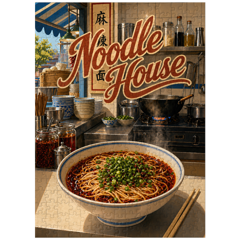 puzzleplate Noodle House - Street Kitchen Ramen 300 Jigsaw Puzzle