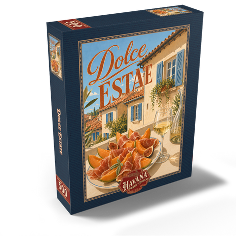 Dolce Estate - Tuscan Villa Aperitivo 500 Jigsaw Puzzle box view2