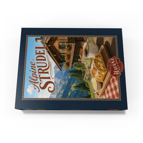 Alpine Strudel - Mountain Chalet Dessert 500 Jigsaw Puzzle box view3