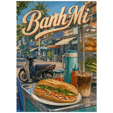 puzzleplate Saigon Banh Mi Street Food Scene 300 Jigsaw Puzzle