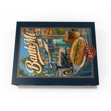 Saigon Banh Mi Street Food Scene 500 Jigsaw Puzzle box view3