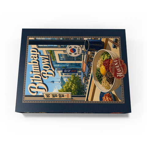 N Seoul Tower Korean Bibimbap Bowl 500 Jigsaw Puzzle box view3