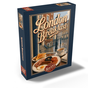London - Full English Breakfast 300 Jigsaw Puzzle box view2